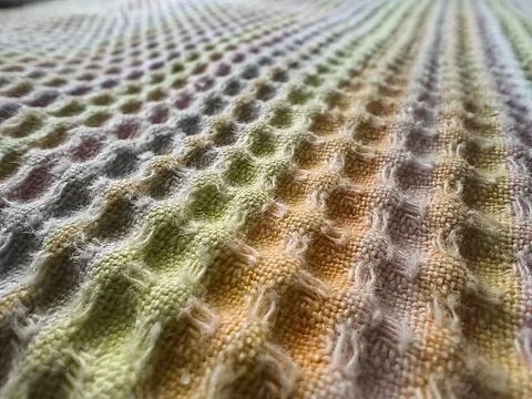 Quilt texture forming a pattern Stock Photos