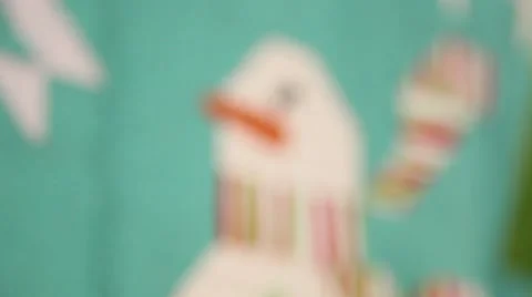 Quilt tight shot Stock Footage 45733944