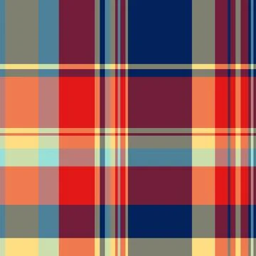 Quilted textile background seamless, amazing texture vector plaid. Geometri.. Stockillustratie