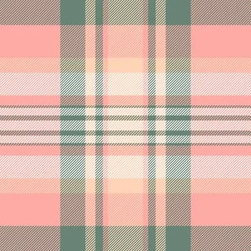 Quilted vector plaid seamless, structure tartan background texture. Upscale.. Stock Illustration
