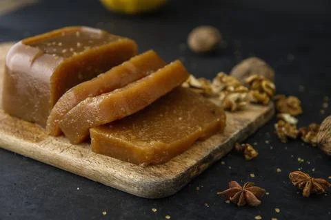Quince candy Stock Photos