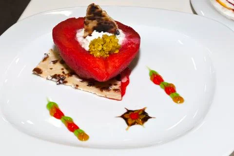 Quince dessert Foto stock