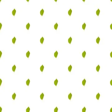 Quince leaf pattern seamless Illustrazione stock