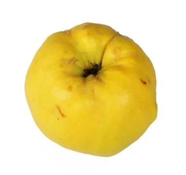 Quince on a white background, isolate Stock Photos