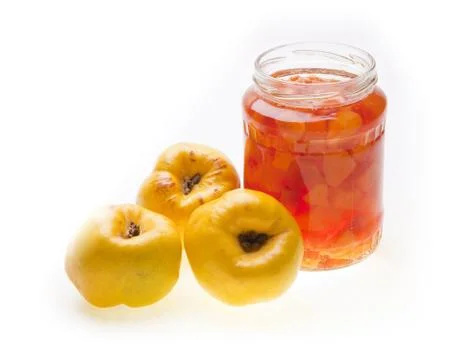 Quinces Jam Stock Photos