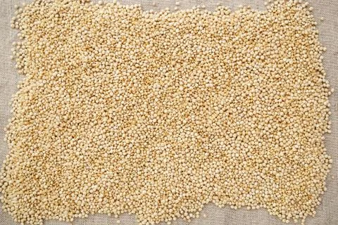 Quinoa closeup background and texture Stock Photos