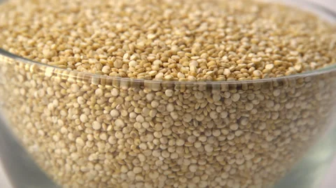 Quinoa Macro (tilt up) Video stock 27612745