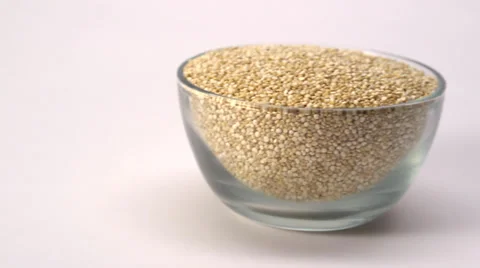 Quinoa (pan) Stock Footage 27611266