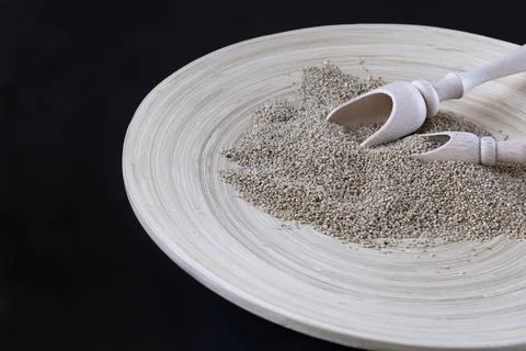 Quinoa real, close up Stock Photos