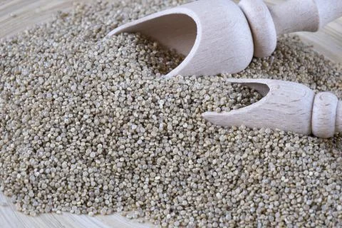 Quinoa real, close up Stock Photos
