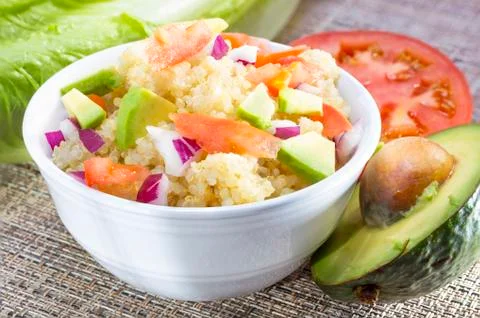 Quinoa salad. Stock Photos