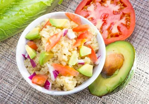 Quinoa salad. Stock Photos