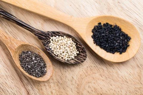 Quinoa seed Stock Photos