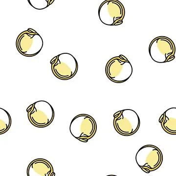 Quinoa seed vector seamless pattern 스톡 일러스트