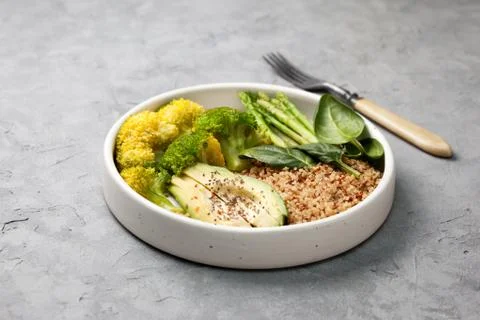 Quinoa with vegetables Stock Photos