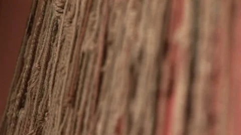 Quipu from Incas Peru Stock Footage 48730138