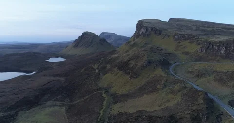 Quiraing before dawn Stock Footage 107597145