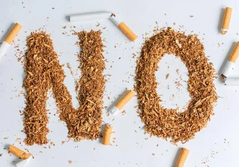 Quit smoking background Stock Photos