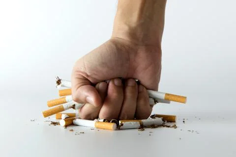Quit smoking concept Stock Photos