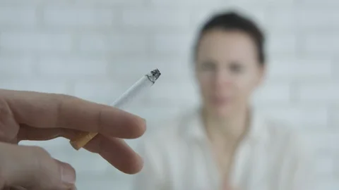 Quit smoking. Stock Footage 127054502