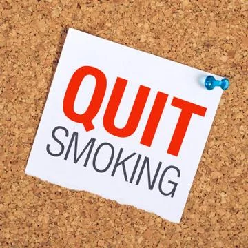 Quit smoking Stock Illustration
