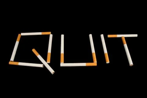Quit smoking Stock Photos