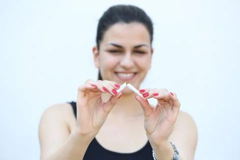 Quit Smoking! Stockfoto's