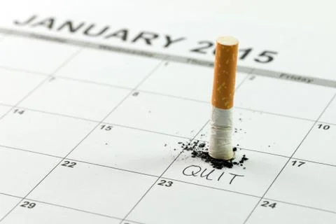 Quit smoking Foto stock