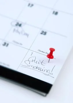 Quit Smoking Plan Stock Photos