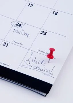 Quit Smoking Plan Stock Photos