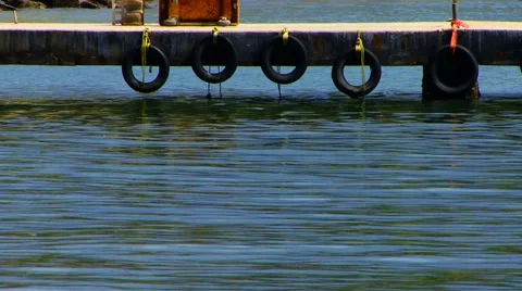 Quite Pier Stock Footage 41238016