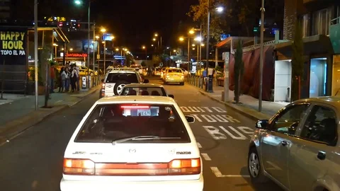 Quito at Night Stock Footage