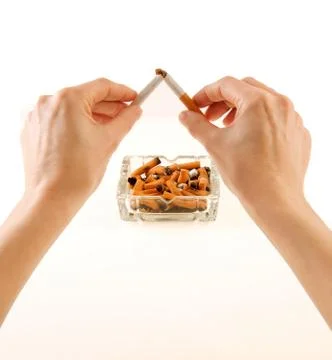 Quitting Smoking Stock Photos