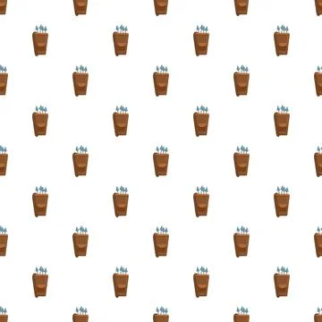 Quiver with arrows repeating seamless pattern background Stock Illustration