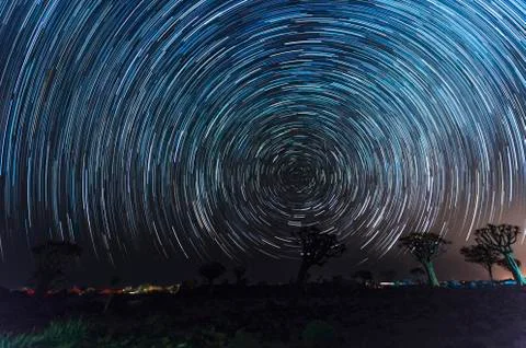 The Quivertree Forest Stockfoto's