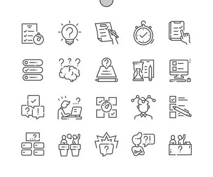 Quiz. Choose an answer. Answer options. イラスト素材