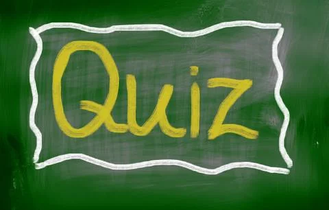 Quiz concept Ilustração Stock