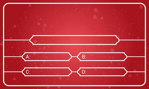 Quiz game vector illustration. Test, exam, answer, education, learning, internet Stock Illustration