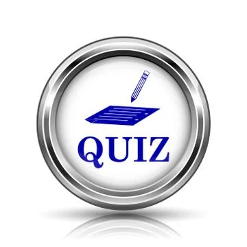 Quiz icon Illustrazione stock