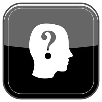 Quiz icon Illustrazione stock