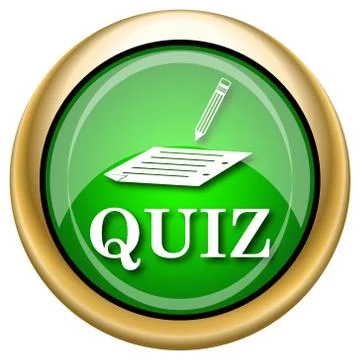Quiz icon Illustrazione stock