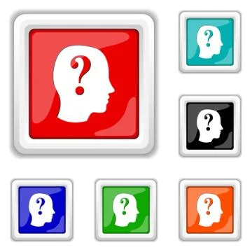 Quiz icon Illustrazione stock