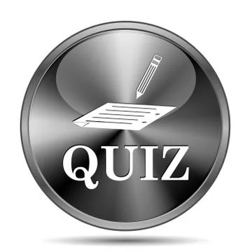 Quiz icon Illustrazione stock