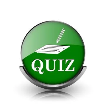 Quiz icon Illustrazione stock
