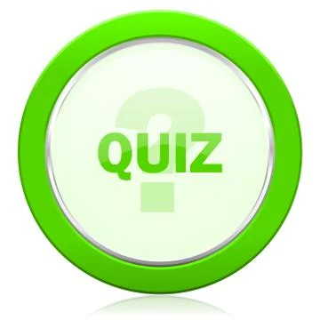 Quiz icon . Illustrazione stock