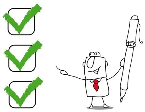 Quiz Stock Illustration