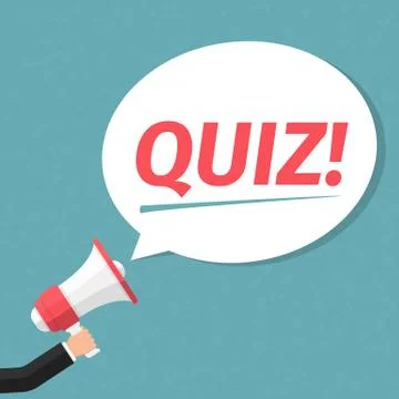 Quiz Stock-Illustration