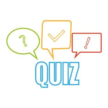 Quiz Stock Illustration