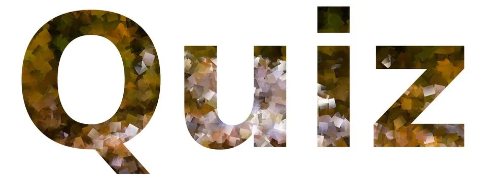 Quiz Stock Illustration