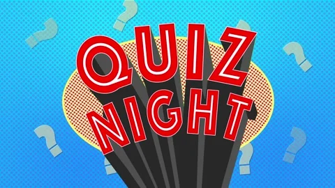Quiz Night and plain background Stock Footage 287995667